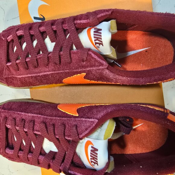 Nike Blazer Low '77 VNTG Trainers Shoes Red/Burgundy/Orange Mens Size 10 NEW - Picture 7 of 9